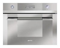 Духовой шкаф Smeg SC45VC2 серебристый