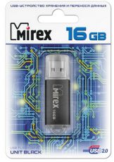 Флешка Mirex Unit 16GB Black